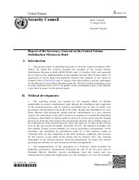 (2016-08) MINUSTAH - Report of the Secretary-General on the United Nations Stabilization Mission in Haiti (S/2016/753)