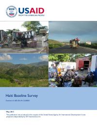 Haiti Baseline Survey