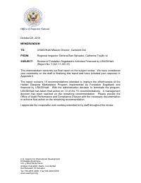(2010-10) Review of Fondation Sogebank's Activities Financed by USAID/Haiti (Report 1-521-11-001-S)