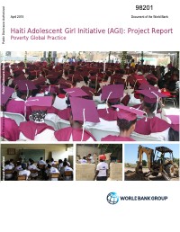 (2015) Haiti Adolescent Girl Initiative (AGI): Project Report