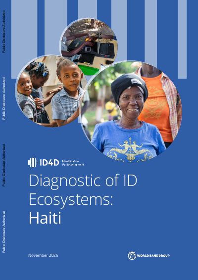 Identification pour le développement (ID4D) : Diagnostic de l'écosystème de l'identification, Haïti