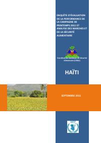Enquête d'évaluation de la performance de la campagne de printemps 2011 et analyse des marchés