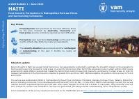 (2016-06) mVAM Bulletin 1: Food Security Perceptions in Metropolitan Port-au-Prince and Surrounding Communes, June 2016