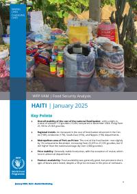 (2025-01) WFP VAM Market Monitoring, January 2025: Haiti